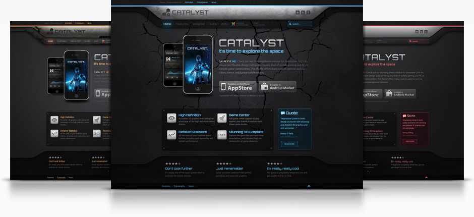 Catalyst HD Theme