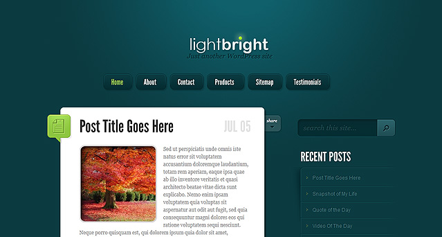 LightBright Theme