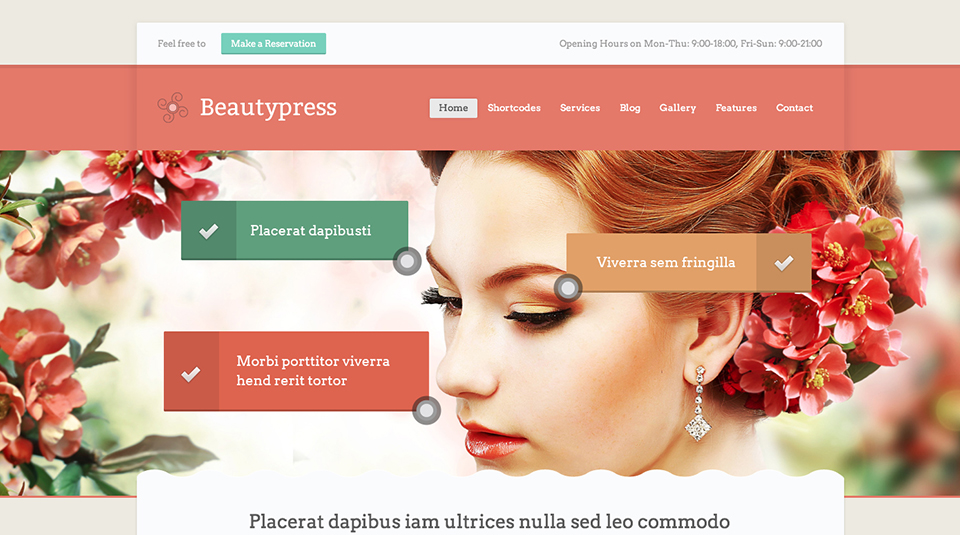 Beauty WordPress Themes
