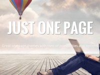 One Page Wordpress Themes