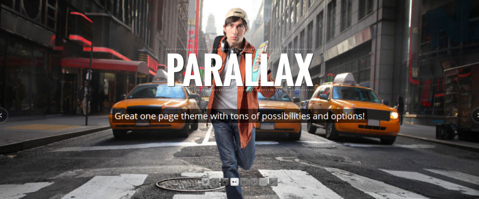 Parallax WordPress Themes