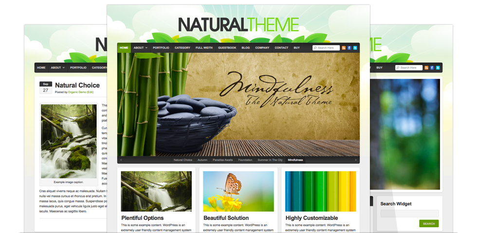 Organic Themes Natural
