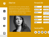 Wordpress vCard Themes