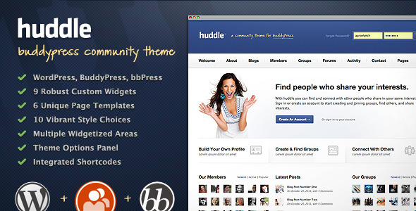 Huddle Theme