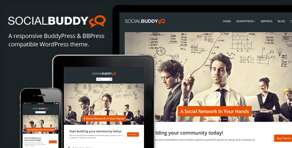 Social Buddy Theme