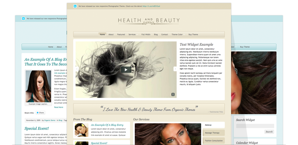 Organic Themes Health & Beauty