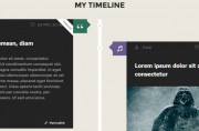 Wordpress Facebook Timeline Style Themes