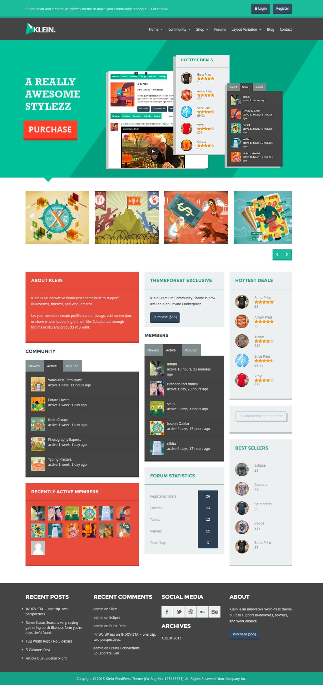 Klein Theme