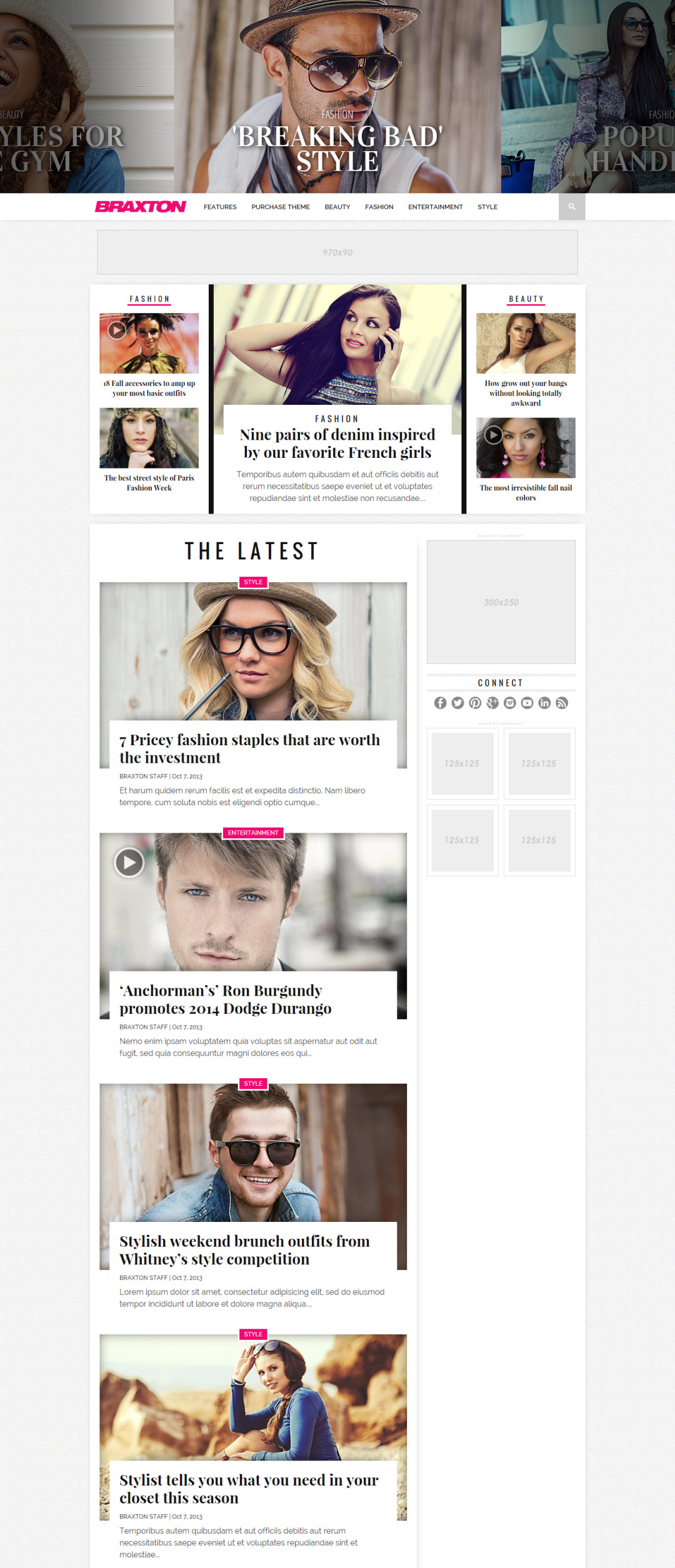 Braxto Theme