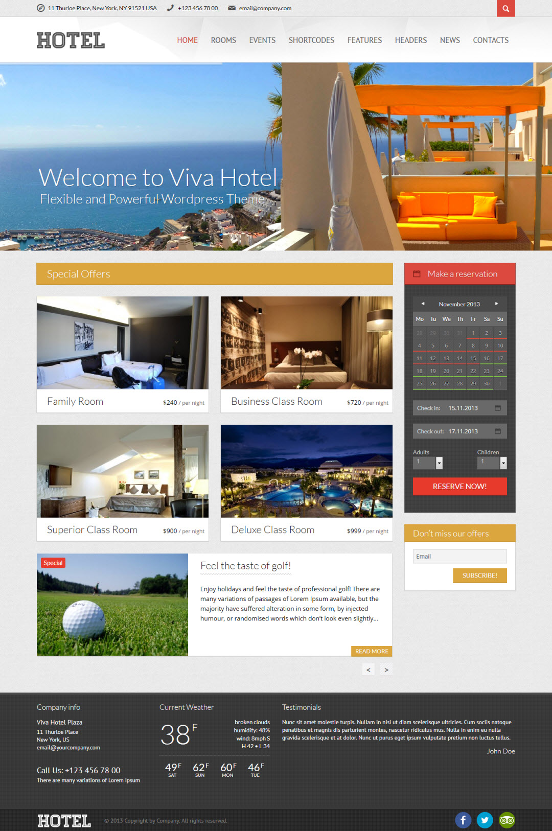 Viva Hotel Theme