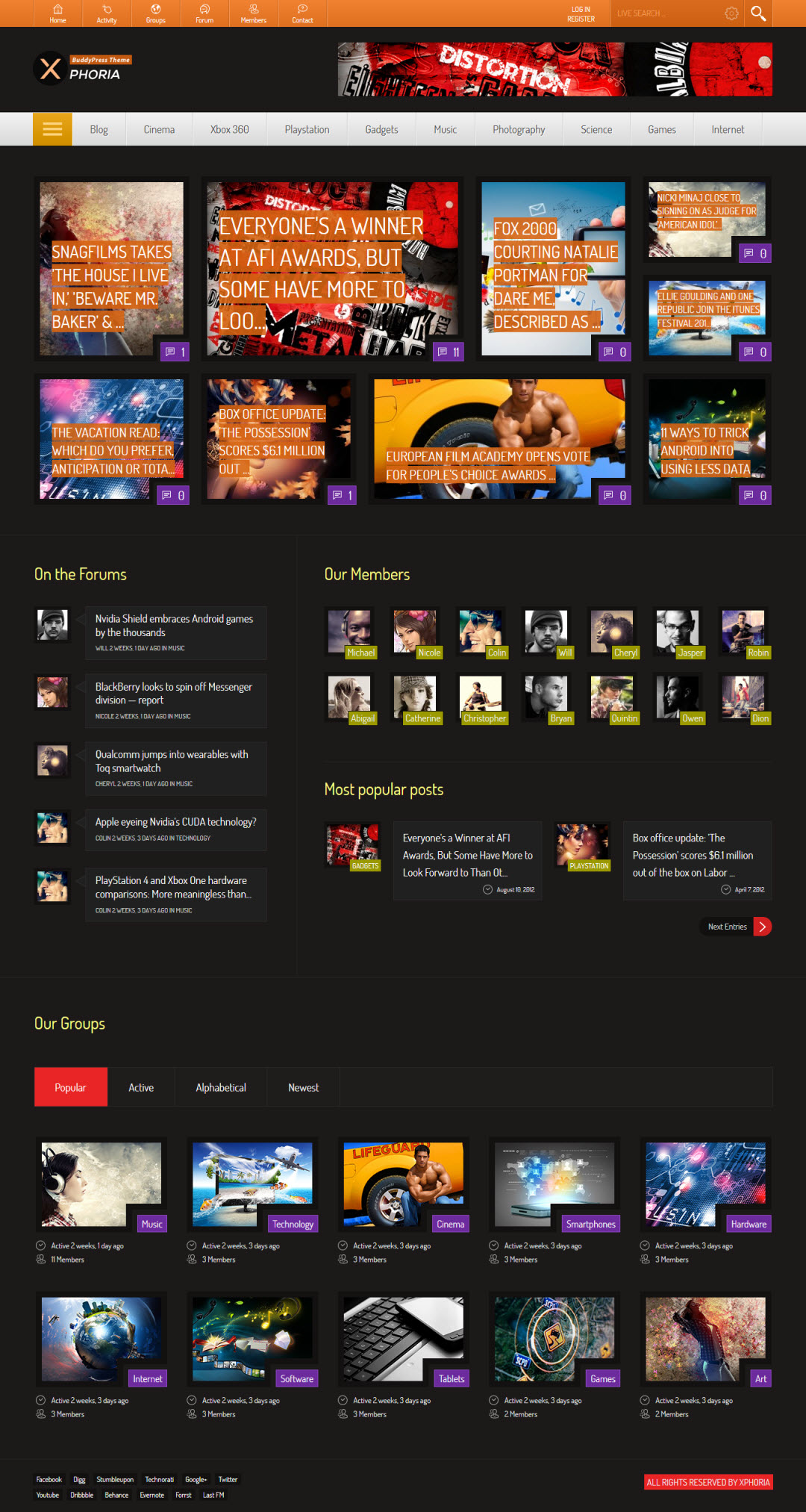 Xphoria Theme