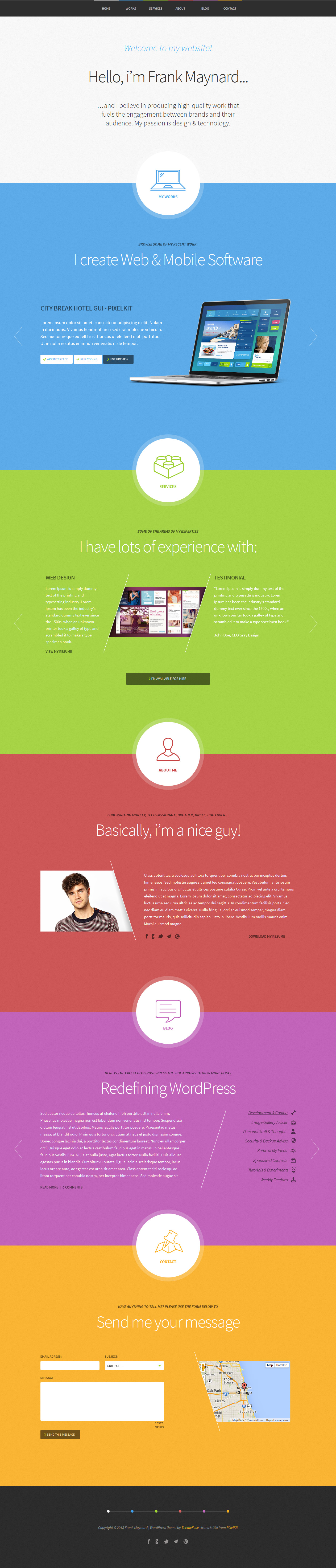 Freelancer Theme