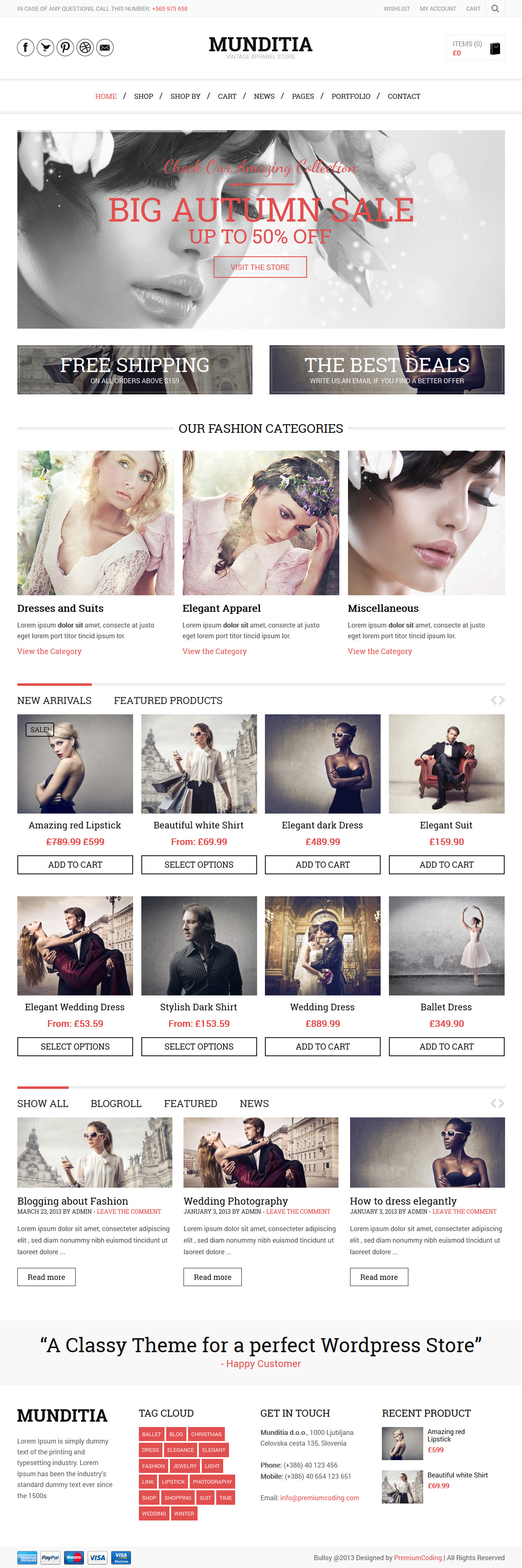 Munditia Theme