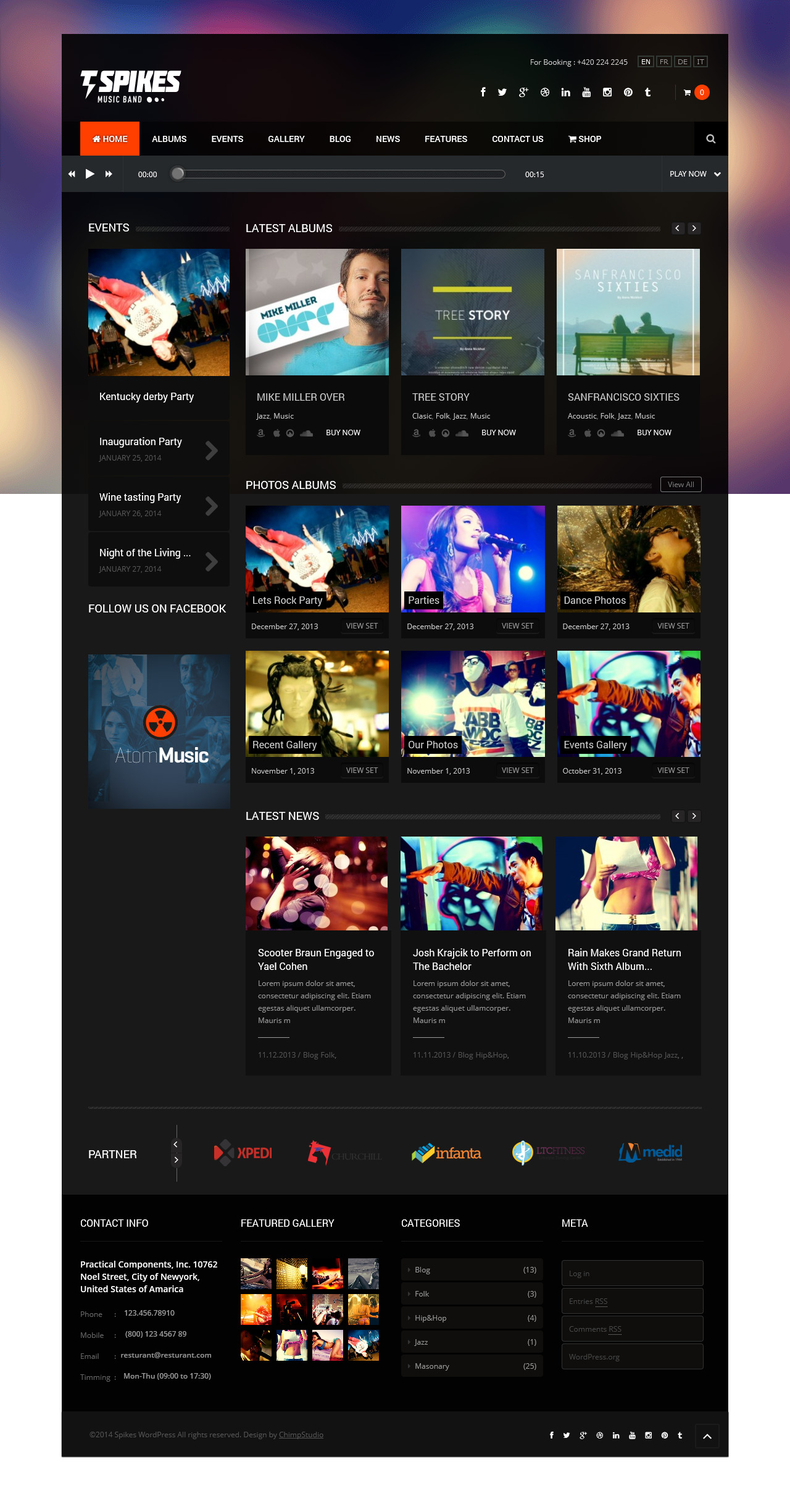 Spikes Theme