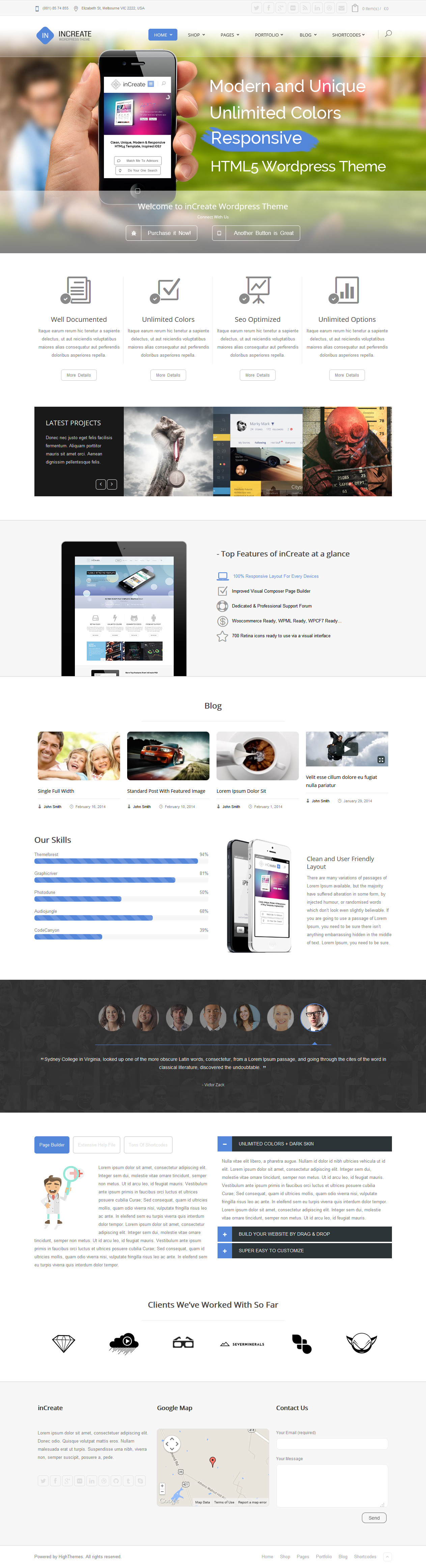 inCreate Theme