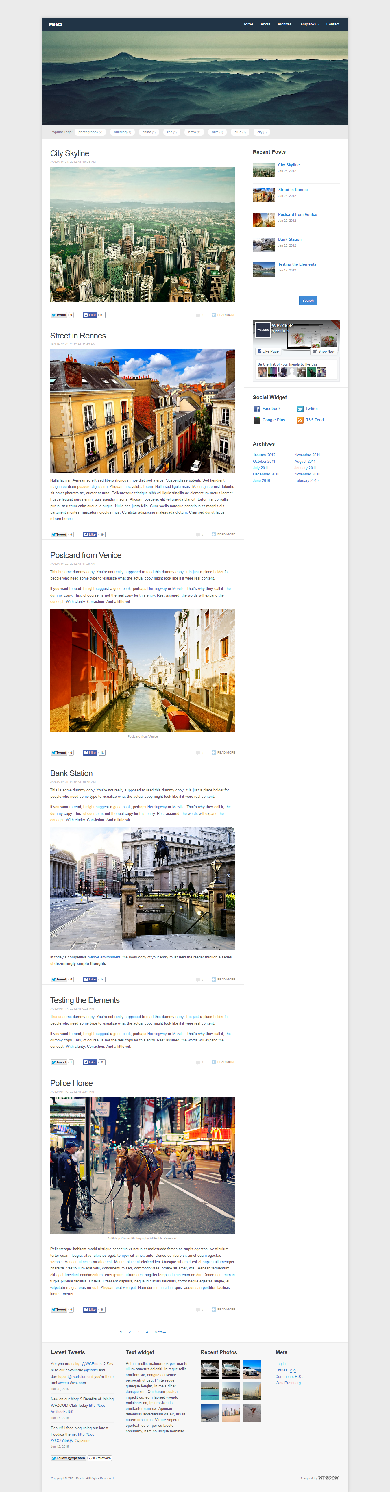 Meeta theme