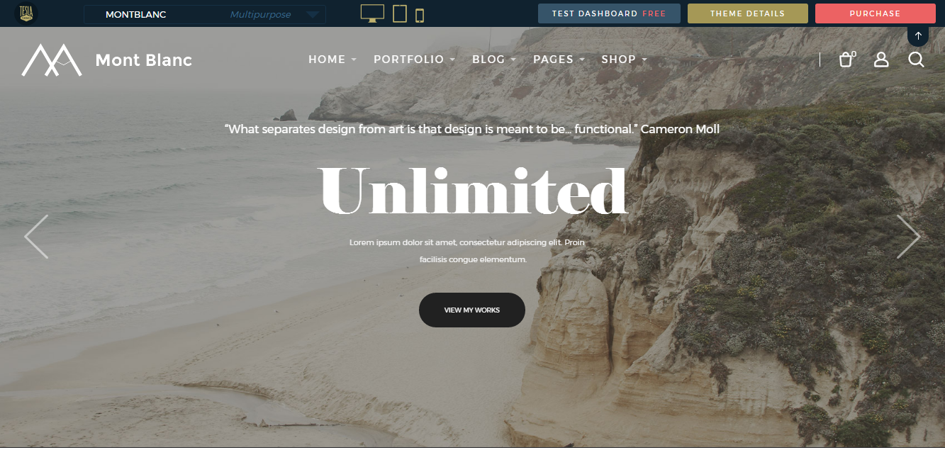 Montblanc theme