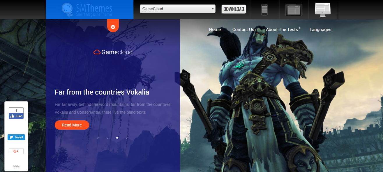 GameCloud theme